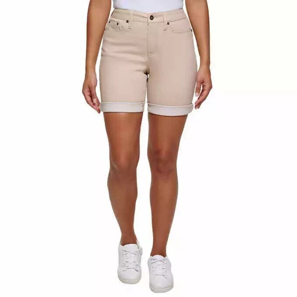 DKNY‎ Jeans Ladies' Bermuda Short Cuffed Hem
